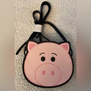 Disney Toy Story Hamm Pig Coin Purse Shoulder/Crossbody Bag